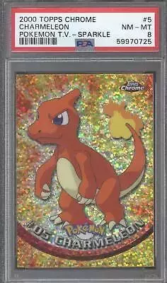 Charmeleon [Sparkle] - Pokemon 2000 Topps Chrome #5