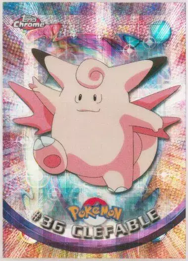 Clefable [Tekno] - Pokemon 2000 Topps Chrome #36