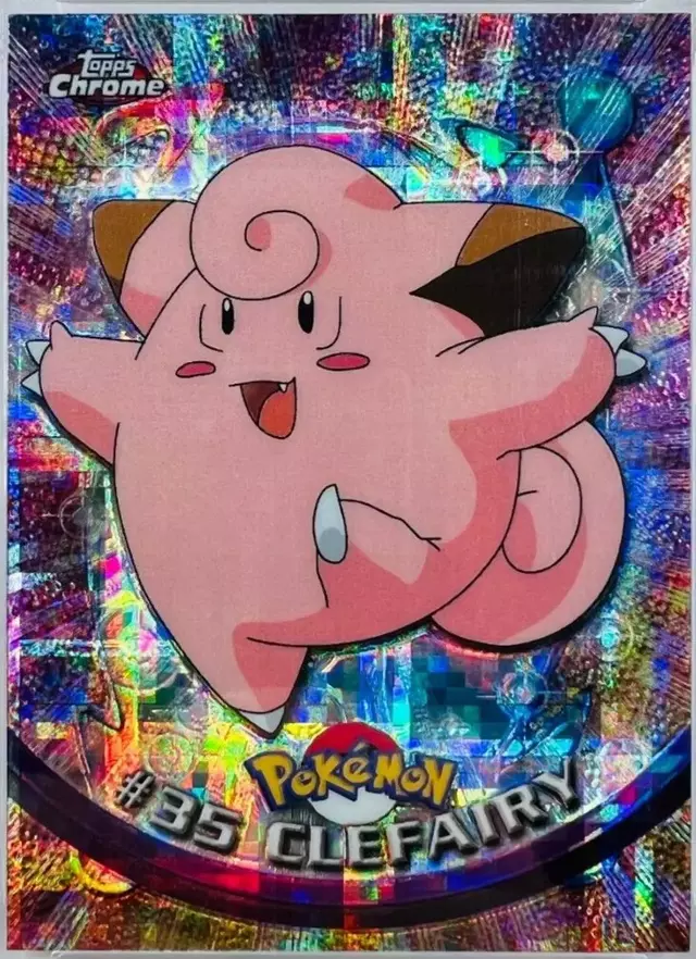 Clefairy [Tekno] - Pokemon 2000 Topps Chrome #35