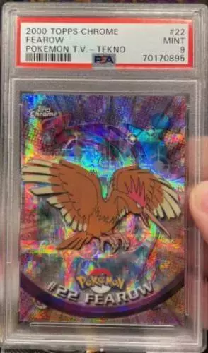 Fearow [Tekno] - Pokemon 2000 Topps Chrome #22