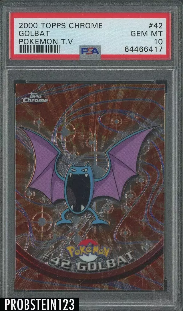 Golbat - Pokemon 2000 Topps Chrome #42