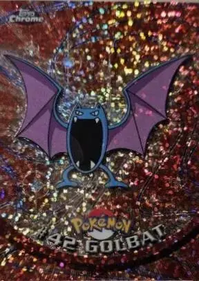 Golbat [Sparkle] #42 - Pokemon 2000 Topps Chrome