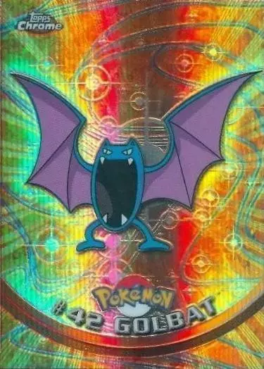 Golbat [Spectra] - Pokemon 2000 Topps Chrome #42