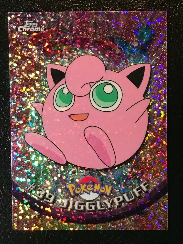 Jigglypuff [Sparkle] - Pokemon 2000 Topps Chrome #39