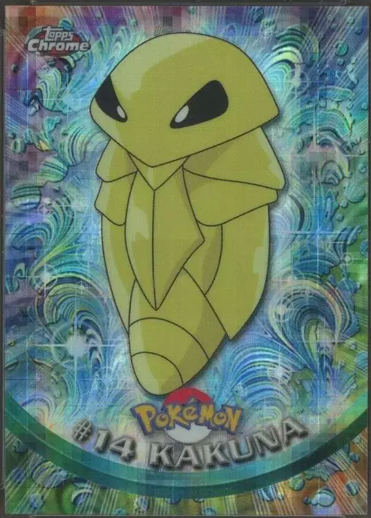 Kakuna - Pokemon 2000 Topps Chrome #14