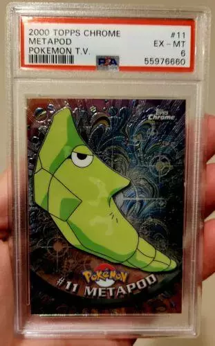 Metapod - Pokemon 2000 Topps Chrome #11