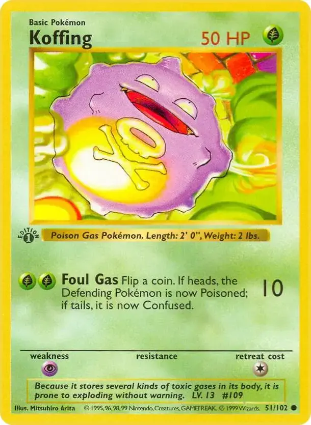 Koffing [1st Edition]