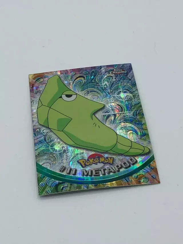 Metapod [Tekno] - Pokemon 2000 Topps Chrome #11
