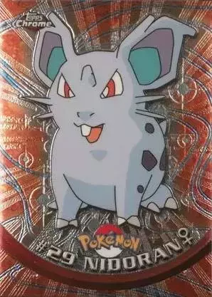 Nidoran - Pokemon 2000 Topps Chrome #29
