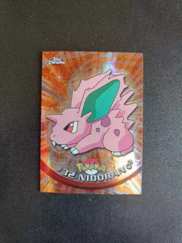 Nidoran [Spectra] - Pokemon 2000 Topps Chrome #32