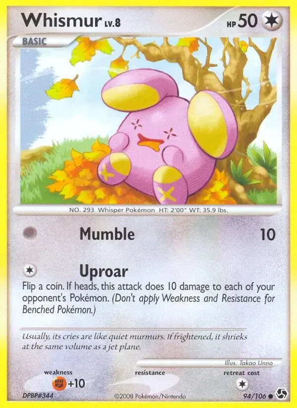 Whismur - Pokemon Great Encounters #94