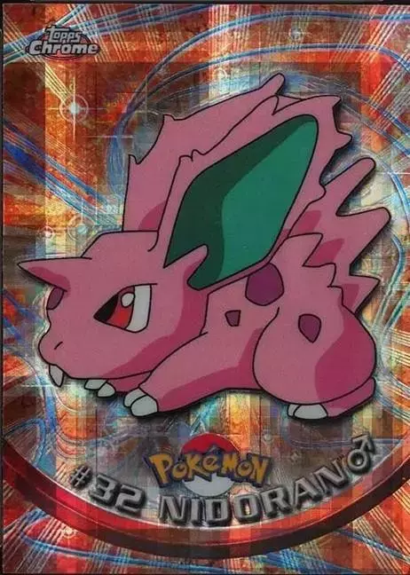 Nidoran [Tekno] - Pokemon 2000 Topps Chrome #32
