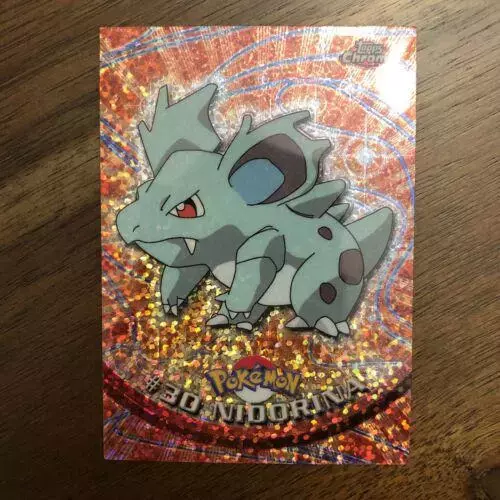 Nidorina [Sparkle] - Pokemon 2000 Topps Chrome #30
