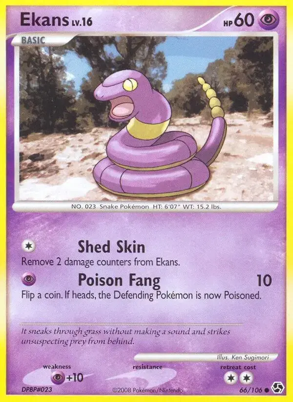 Ekans - Pokemon Great Encounters #66