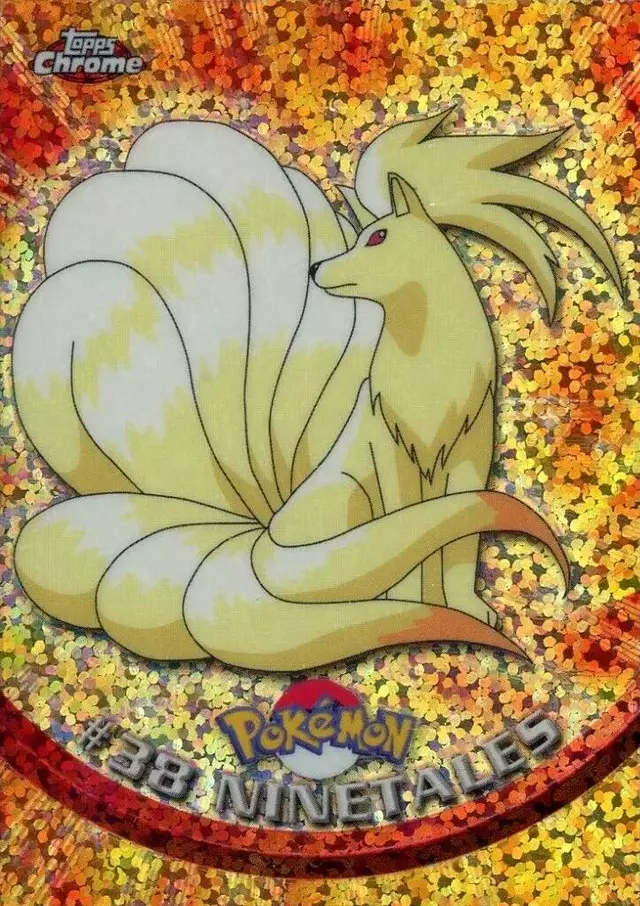 Ninetales [Sparkle] - Pokemon 2000 Topps Chrome #38