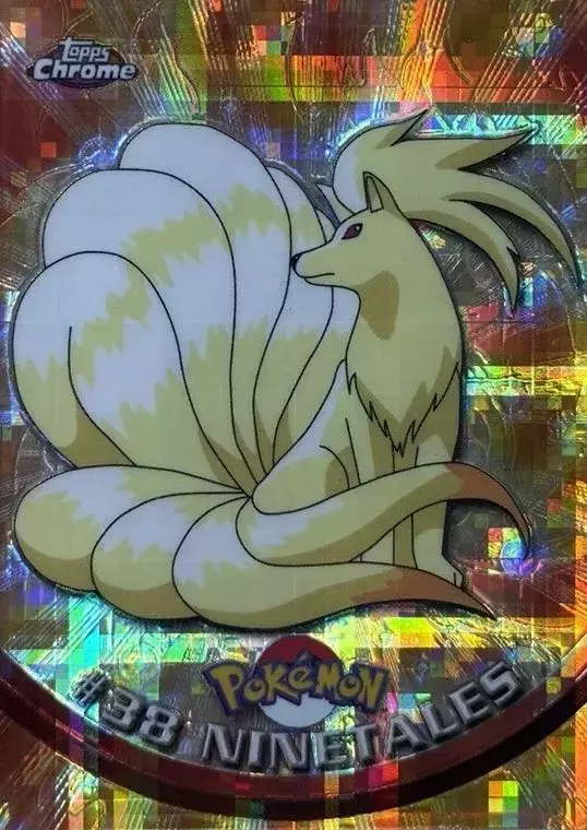 Ninetales [Tekno] - Pokemon 2000 Topps Chrome #38