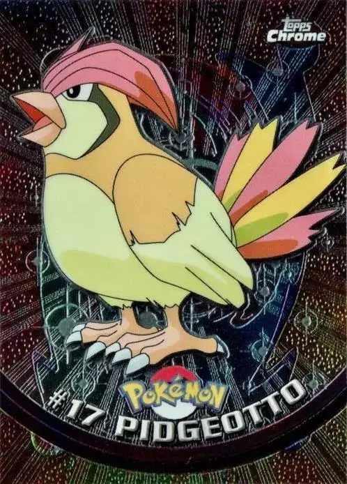 Pidgeotto - Pokemon 2000 Topps Chrome #17