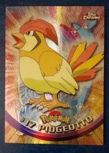Pidgeotto [Spectra] - Pokemon 2000 Topps Chrome #17