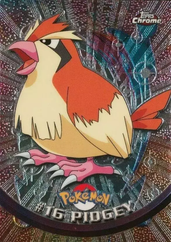 Pidgey - Pokemon 2000 Topps Chrome #16