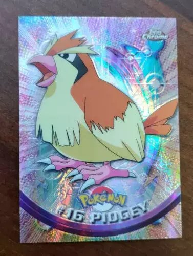 Pidgey [Spectra] - Pokemon 2000 Topps Chrome #16