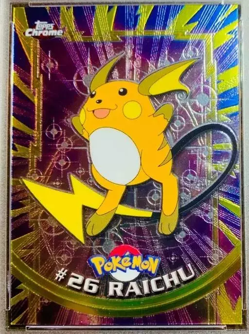 Raichu [Spectra] - Pokemon 2000 Topps Chrome #26