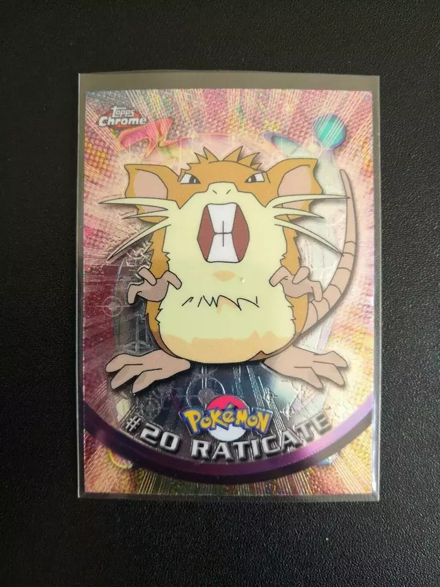 Raticate - Pokemon 2000 Topps Chrome #20
