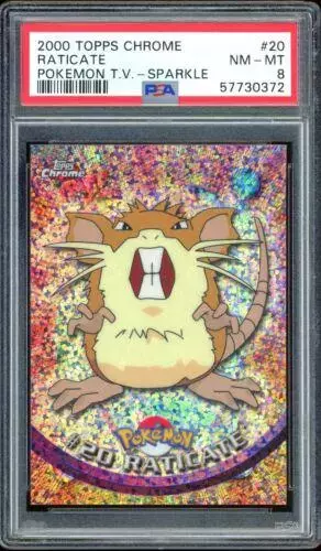 Raticate [Sparkle] - Pokemon 2000 Topps Chrome #20