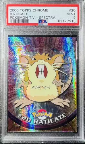 Raticate [Spectra] - Pokemon 2000 Topps Chrome #20