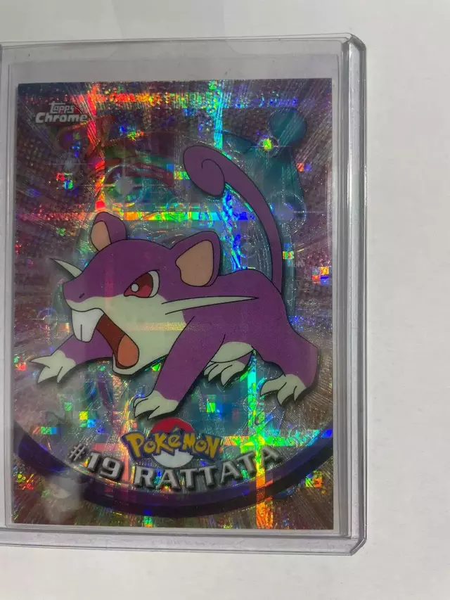 Rattata [Tekno] - Pokemon 2000 Topps Chrome #19