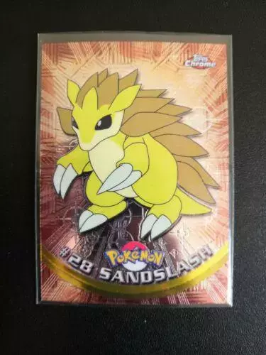 Sandslash - Pokemon 2000 Topps Chrome #28