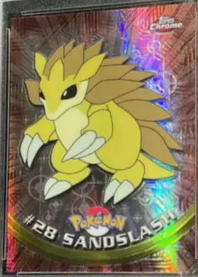 Sandslash [Spectra] - Pokemon 2000 Topps Chrome #28