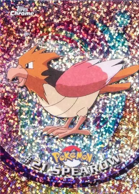 Spearow [Sparkle] - Pokemon 2000 Topps Chrome #21