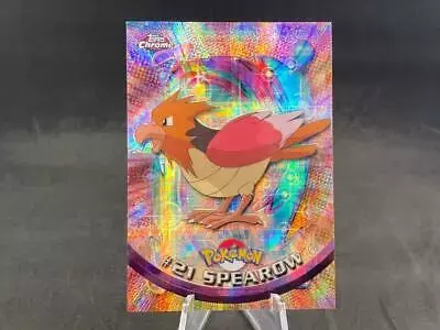 Spearow [Tekno] - Pokemon 2000 Topps Chrome #21