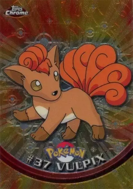 Vulpix - Pokemon 2000 Topps Chrome #37