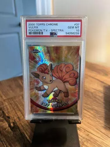 Vulpix [Spectra] - Pokemon 2000 Topps Chrome #37
