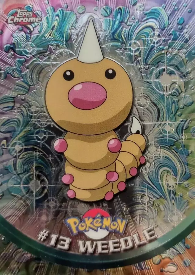 Weedle - Pokemon 2000 Topps Chrome #13