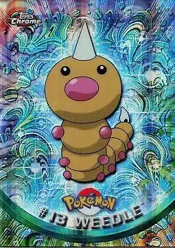 Weedle [Tekno] - Pokemon 2000 Topps Chrome #13