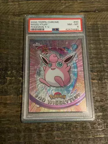 Wigglytuff - Pokemon 2000 Topps Chrome #40