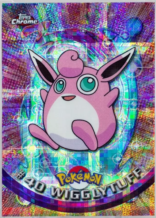 Wigglytuff [Tekno] - Pokemon 2000 Topps Chrome #40