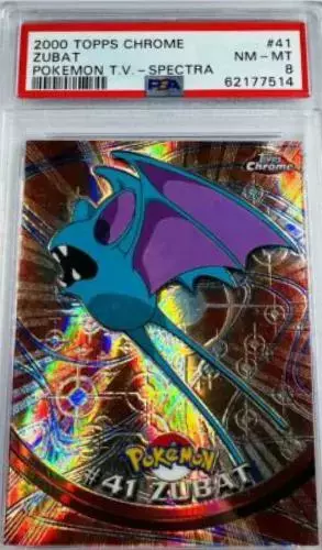 Zubat [Spectra] - Pokemon 2000 Topps Chrome #41