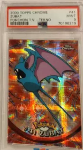 Zubat [Tekno] - Pokemon 2000 Topps Chrome #41