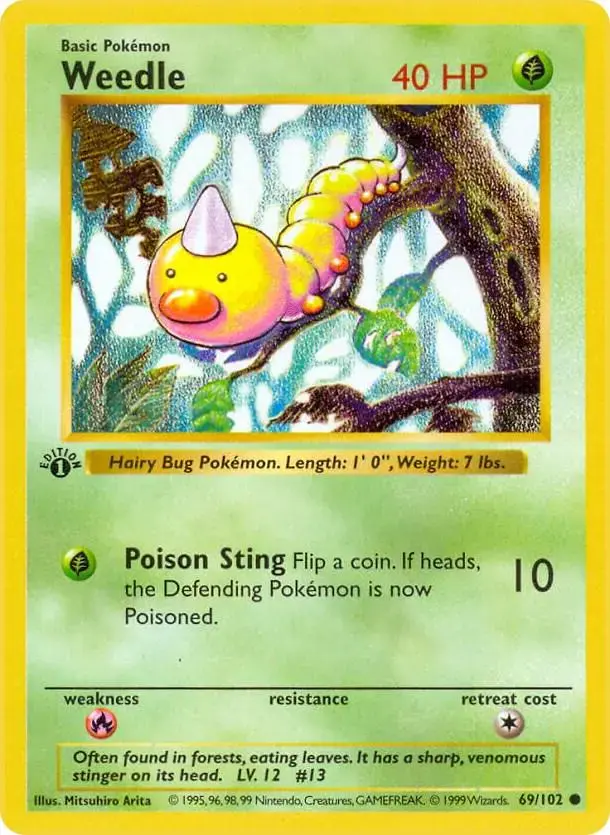 Weedle [1st Edition]