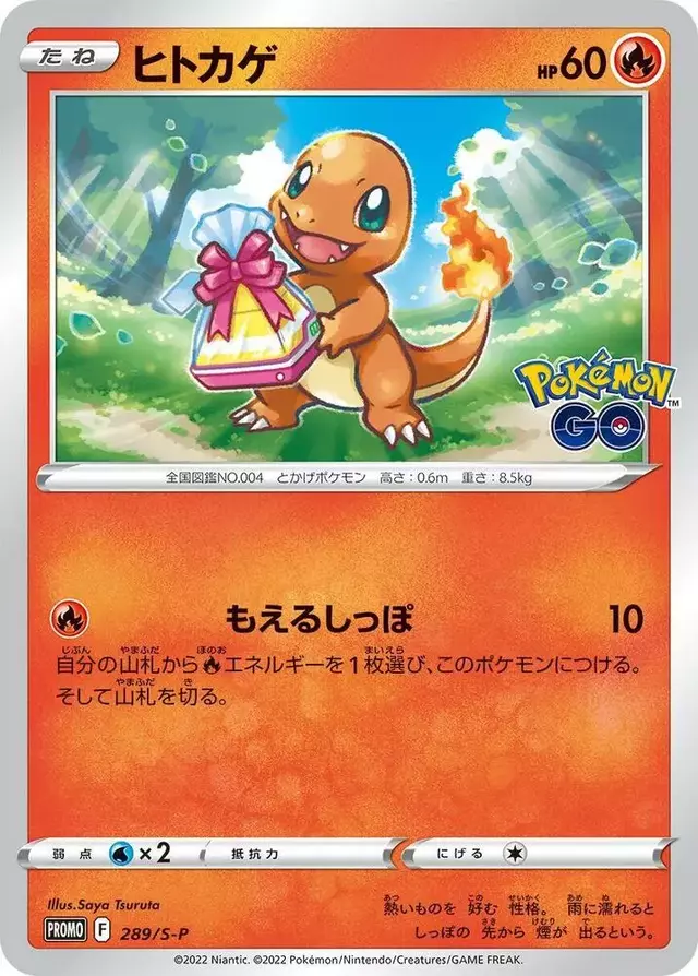 Charmander/S-P - Pokemon Japanese Sword & Shield Promos #289