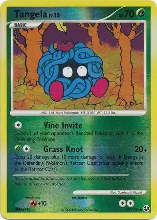 Tangela [Reverse Holo] - Pokemon Great Encounters #87