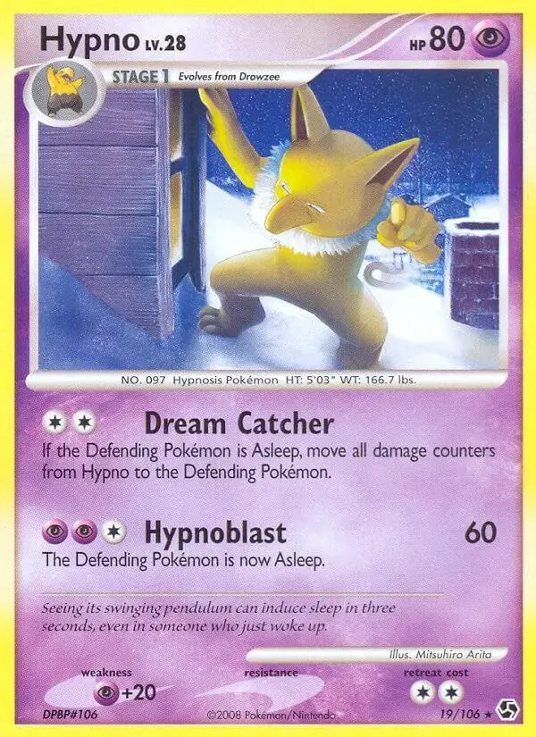 Hypno - Pokemon Great Encounters #19