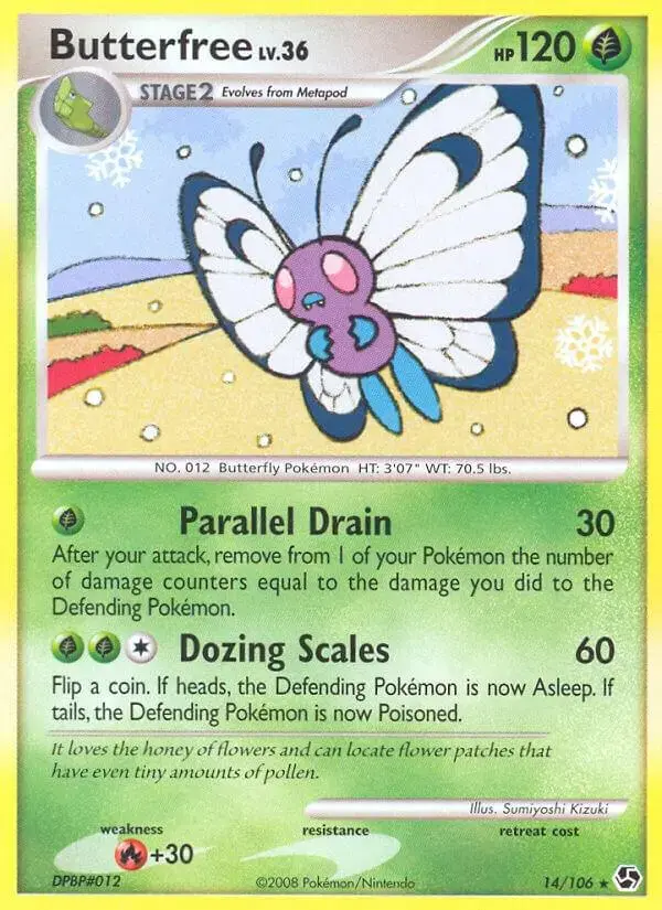 Butterfree - Pokemon Great Encounters #14