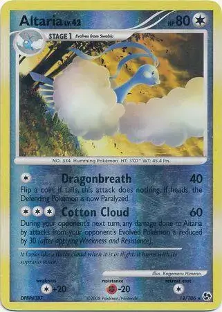 Altaria [Reverse Holo] - Pokemon Great Encounters #12