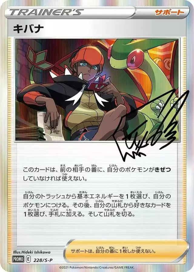 Raihan/S-P - Pokemon Japanese Sword & Shield Promos #228