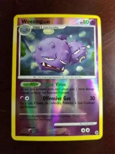 Weezing [Reverse Holo] - Pokemon Great Encounters #31