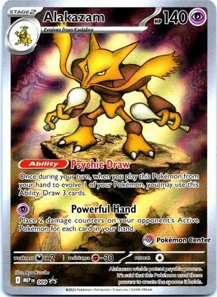 Alakazam [Pokemon Center] - Pokemon Promo #009